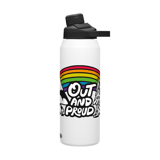 chute-mag-32-oz-water-bottle-insulated-stainless-steel-plus-cleanup-kit-pride-collection-limited-edition-o9 xhvxlhasbo